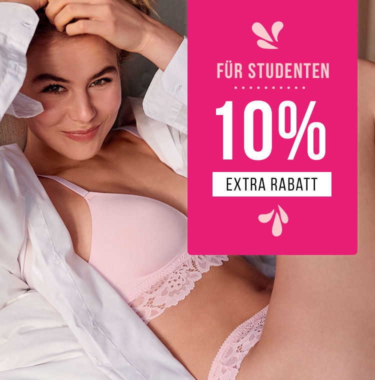 Studentenrabatt: 10% extra Rabatt